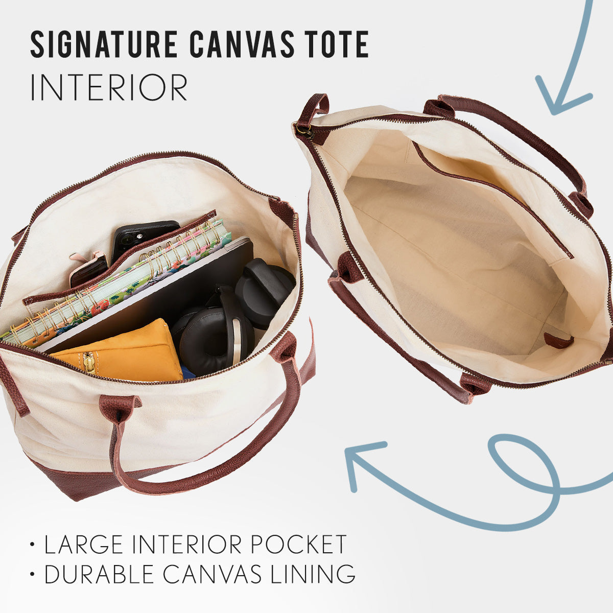 Signature Canvas Tote Bag - Image 6