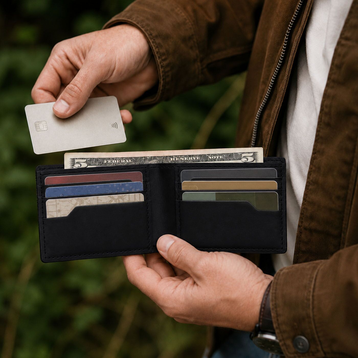 Lucca Bifold Wallet - Image 8