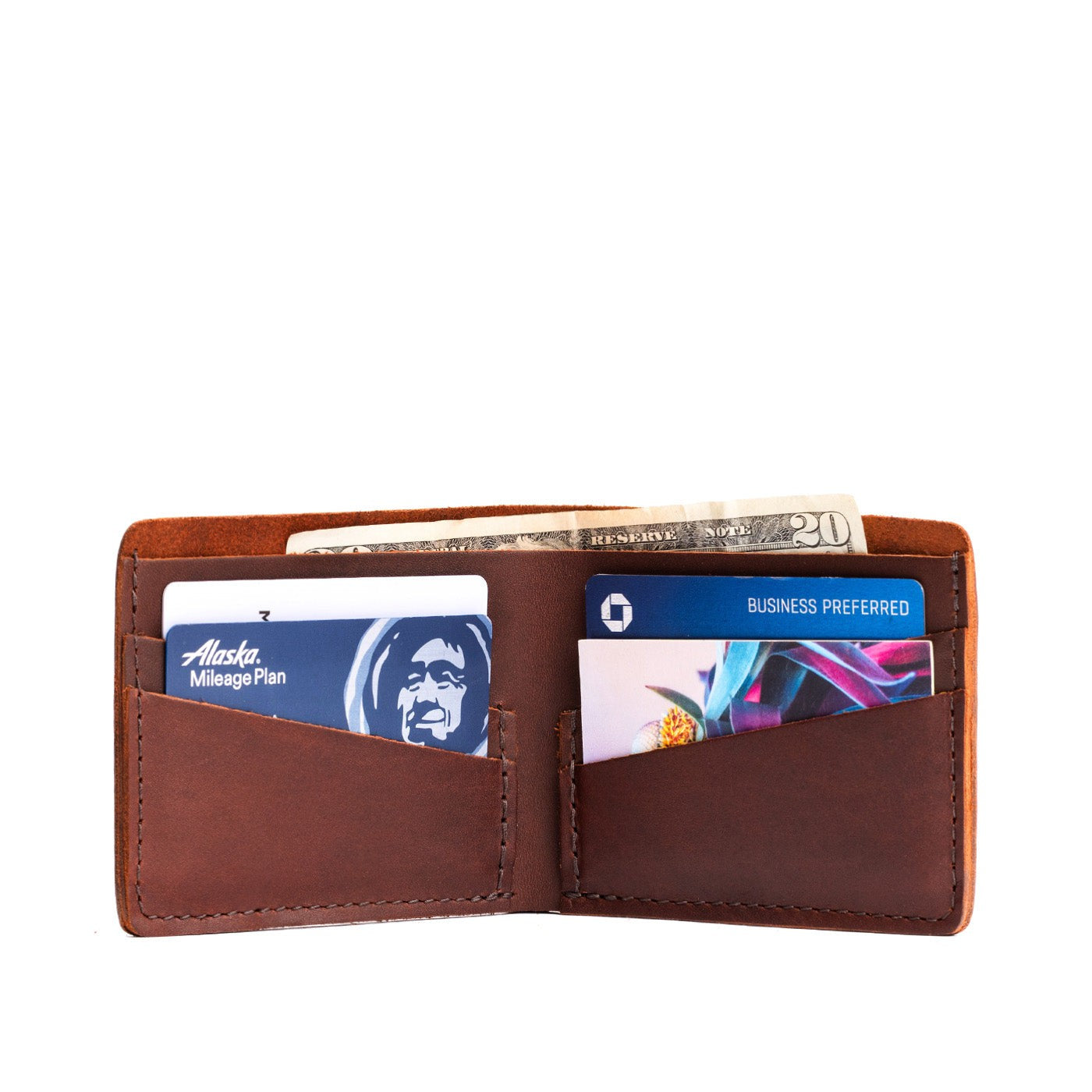 Bifold Leather Wallet - Image 9