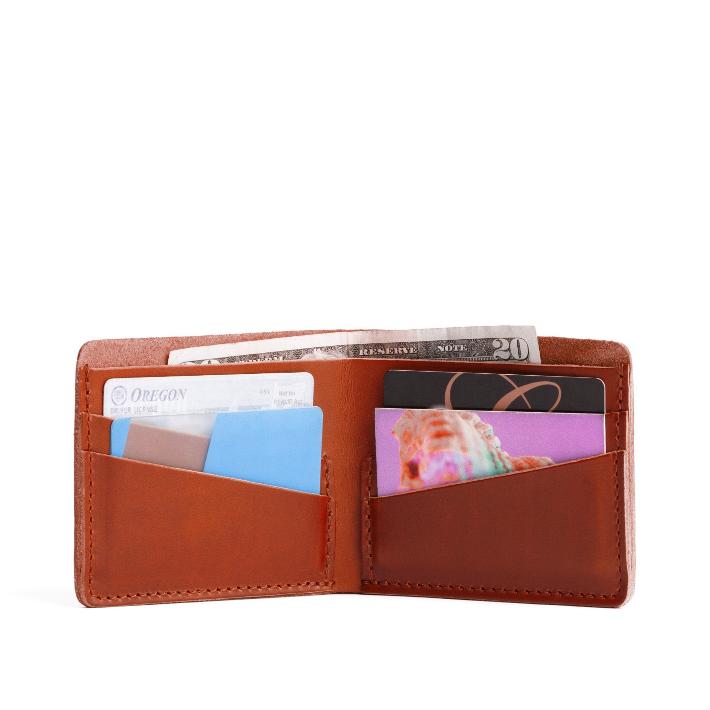 Bifold Leather Wallet - Image 6