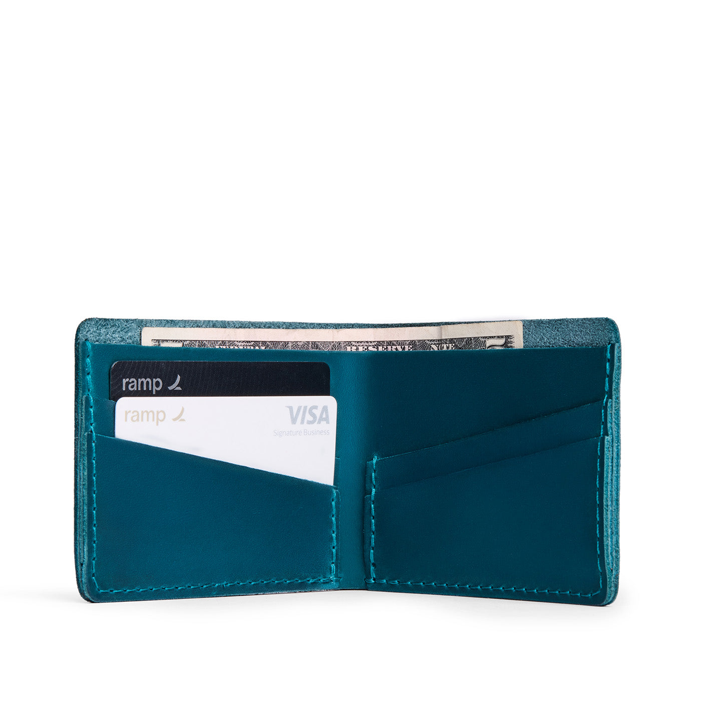 Bifold Leather Wallet - Image 3